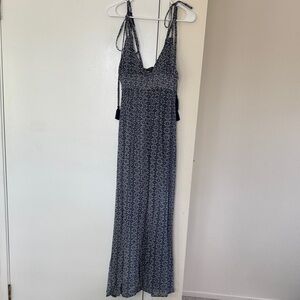 heavenly hues navy blue maxi dress CHLOE MAXI DRESS IN NAVY BLUE | CULT MIA main image 0